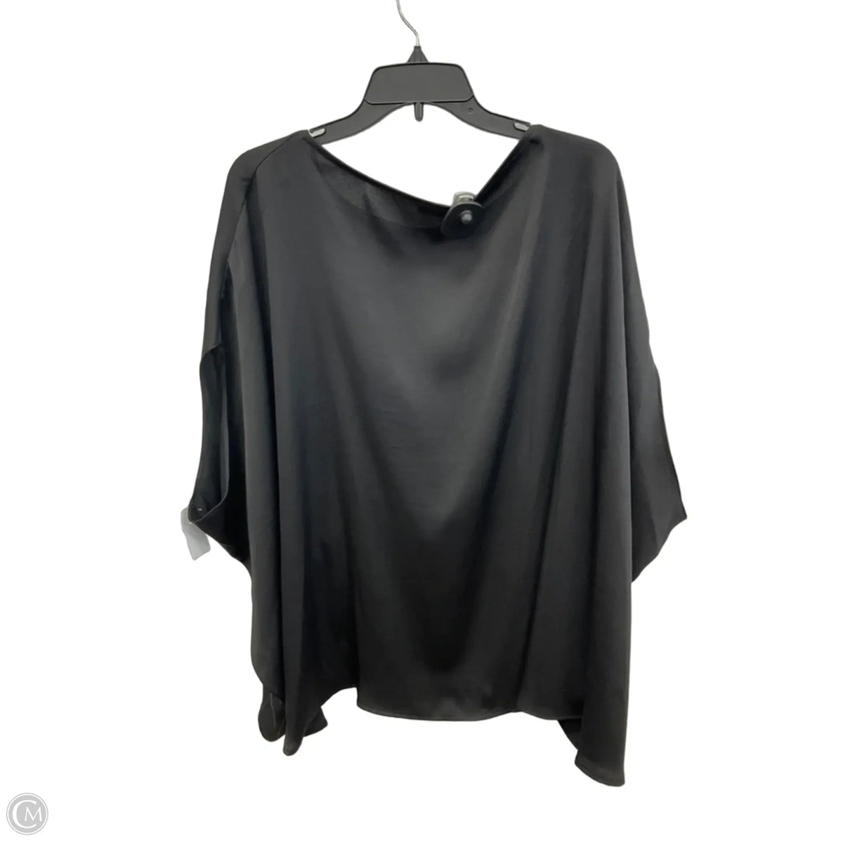 Top Short Sleeve By Kld In Black, Size: L