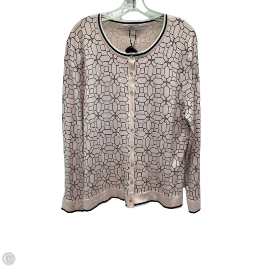 Cardigan By Charter Club In Pink, Size: Xl