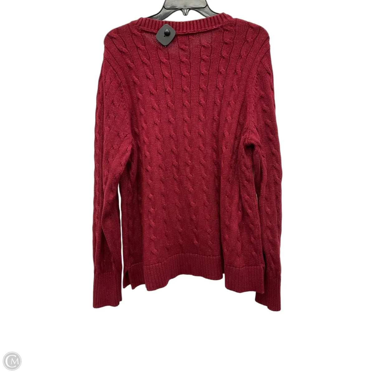 Sweater By Tommy Hilfiger In Red, Size: Xl