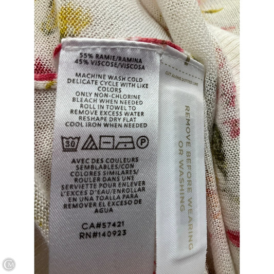 Top Long Sleeve By Logg In Floral Print, Size: S