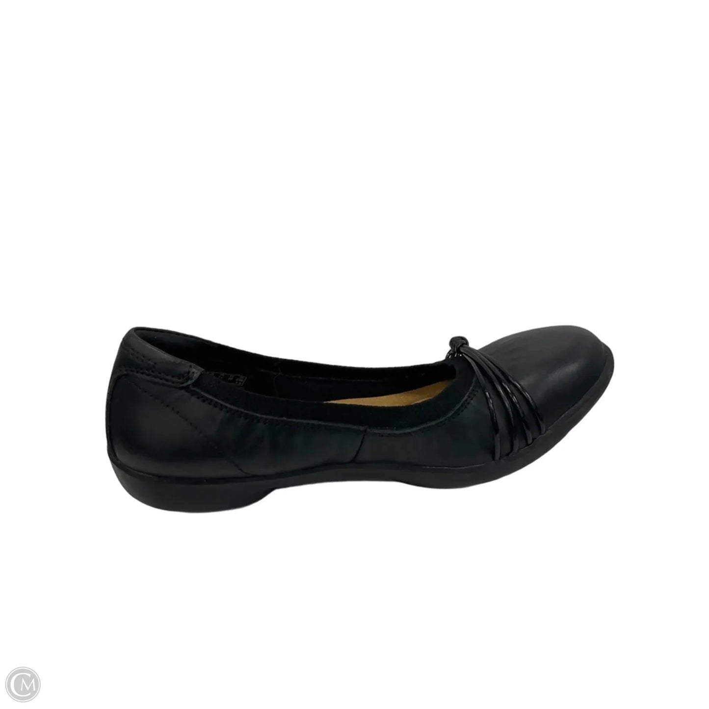 Shoes Flats By Clarks In Black, Size: 7.5
