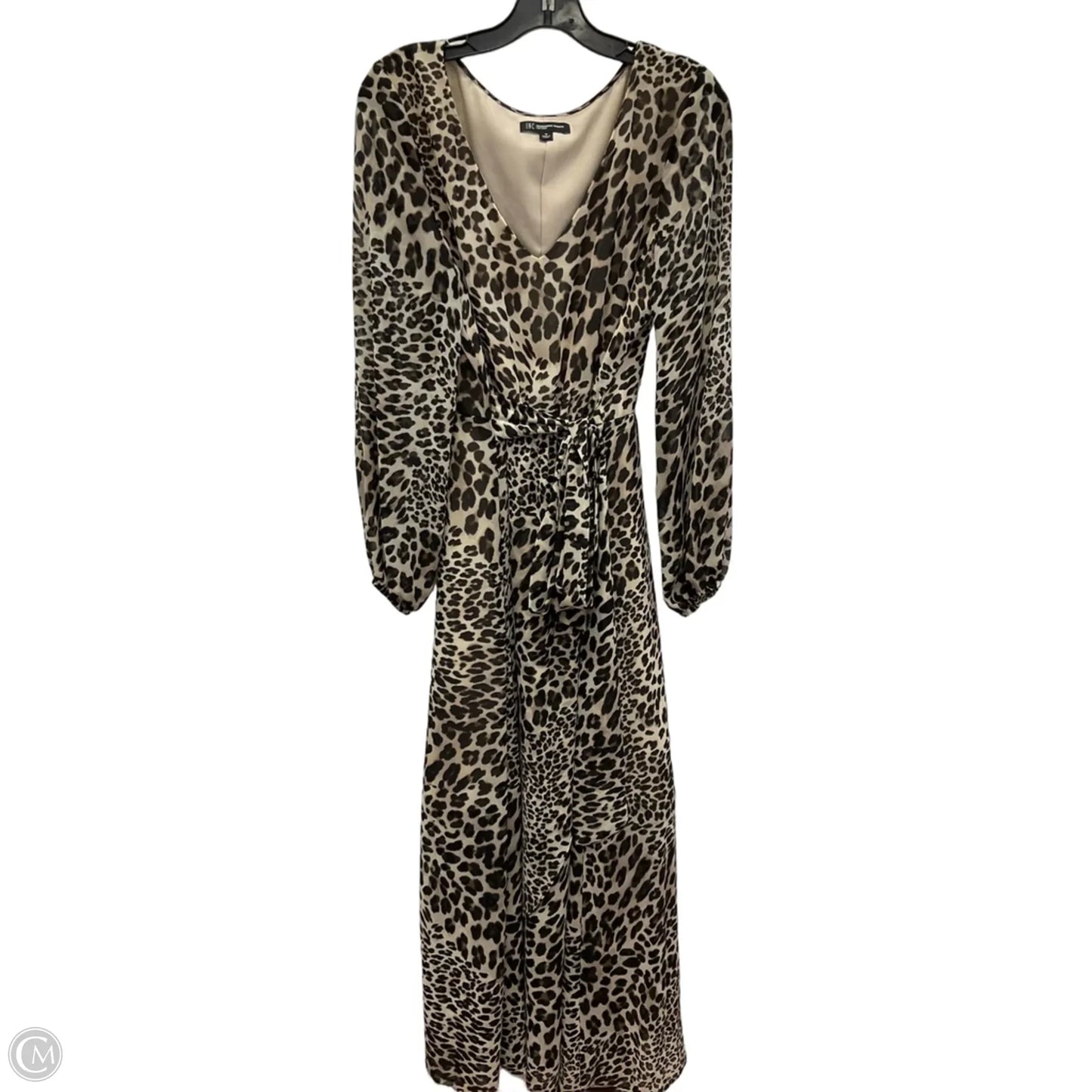 Dress Casual Maxi By Inc In Animal Print, Size: L