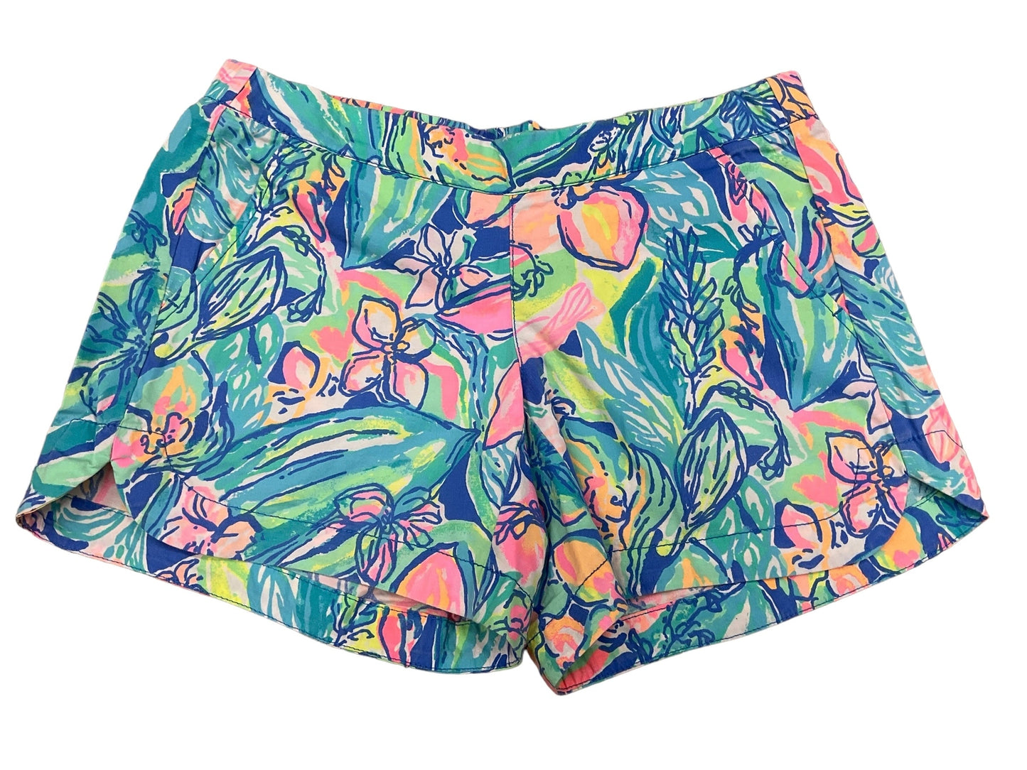 Teal Shorts Lilly Pulitzer, Size Xxs