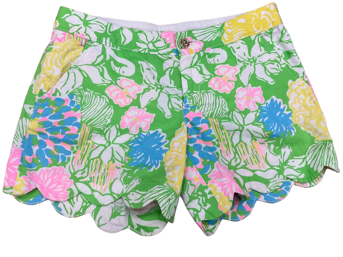 Green Shorts Lilly Pulitzer, Size 0