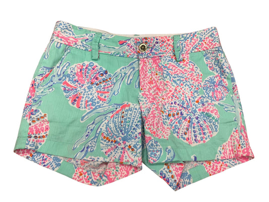 Aqua Shorts Lilly Pulitzer, Size 0