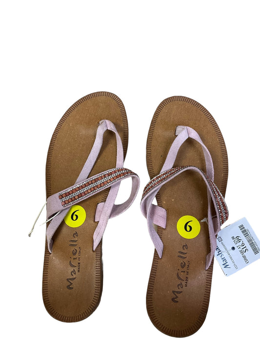 Pink Sandals Flip Flops Clothes Mentor, Size 9
