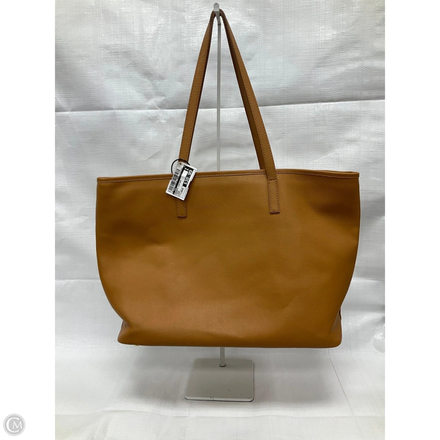 Handbag Leather By Cmc, Size: Large