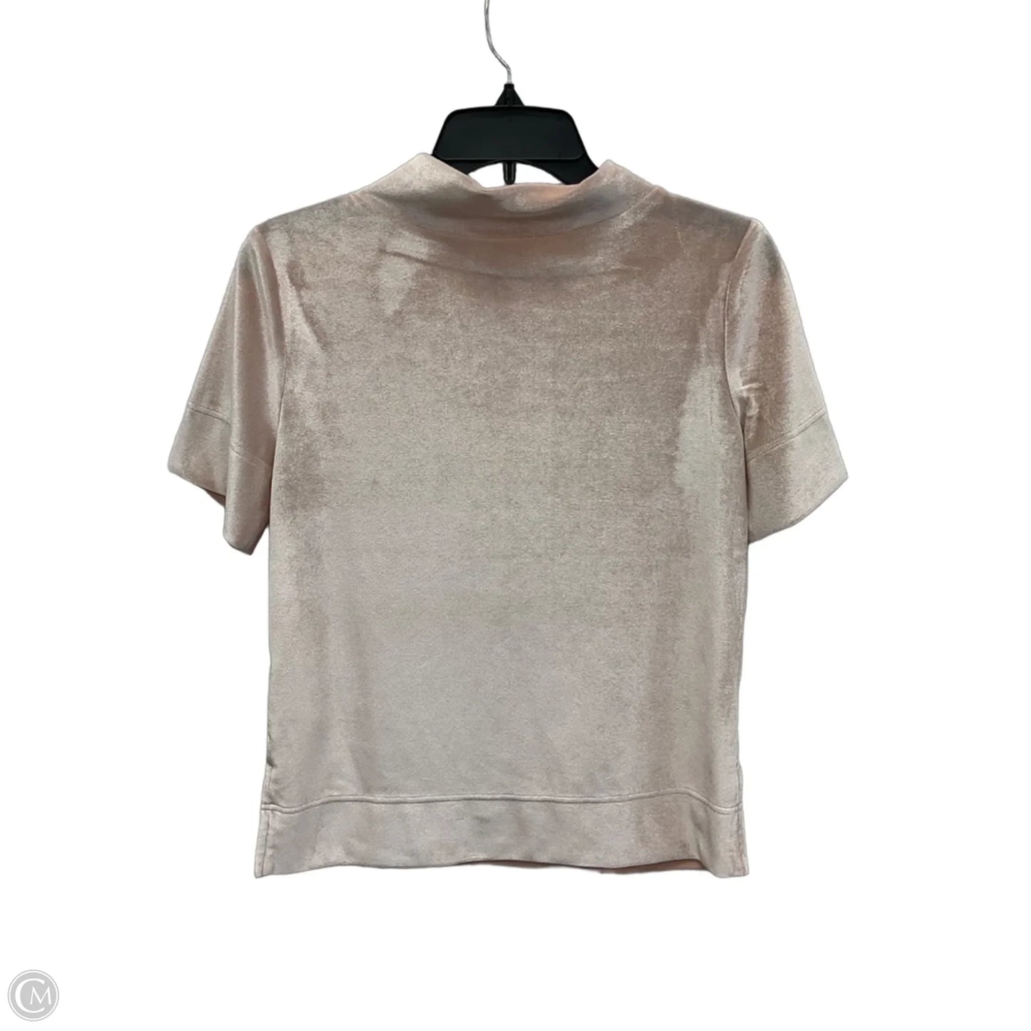 Top Short Sleeve By Anthropologie In Pink, Size: Xs