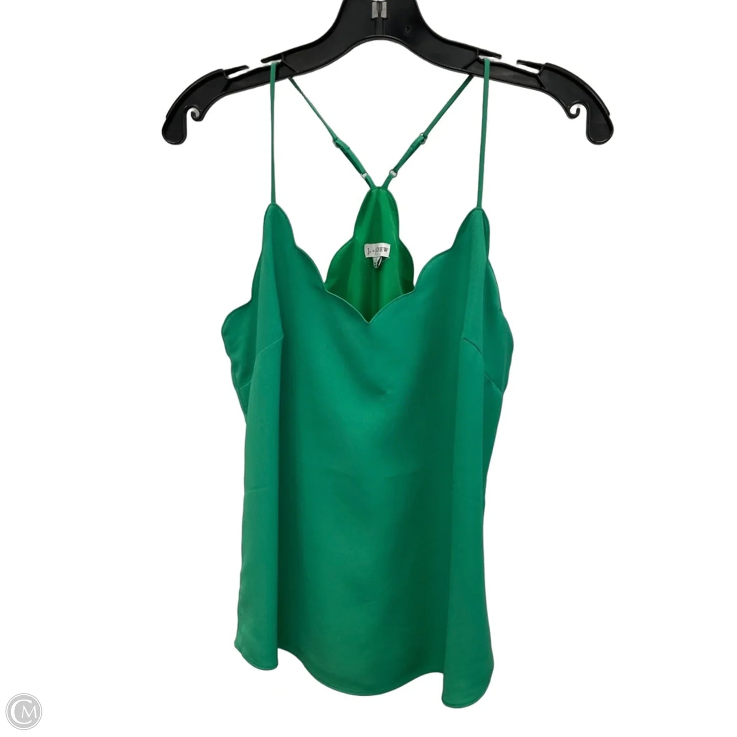 Top Sleeveless By J. Crew In Green, Size: 4