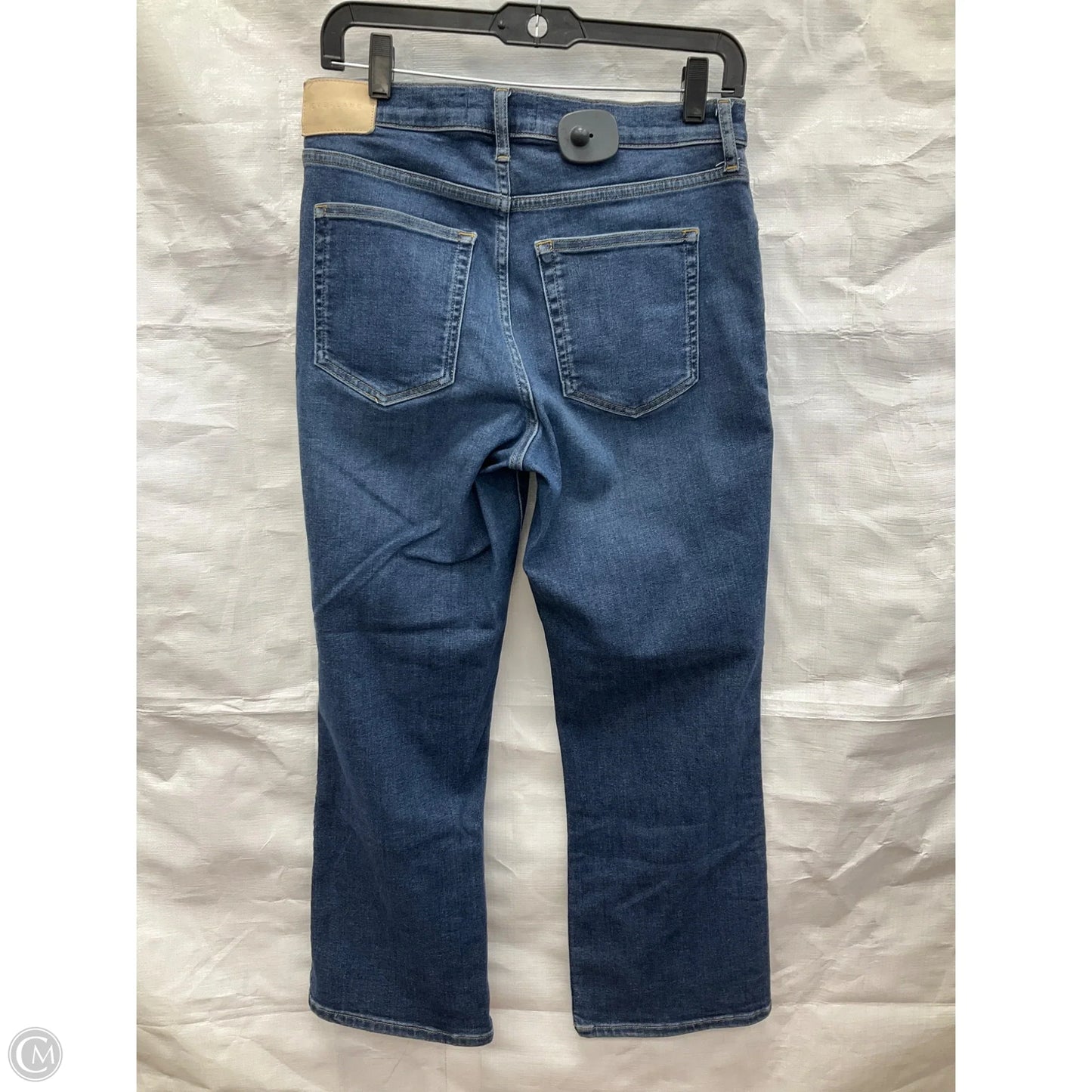 Jeans Cropped By Everlane In Blue Denim, Size: 8