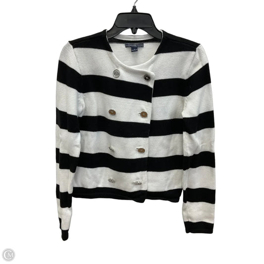 Cardigan By American Living In Striped Pattern, Size: S