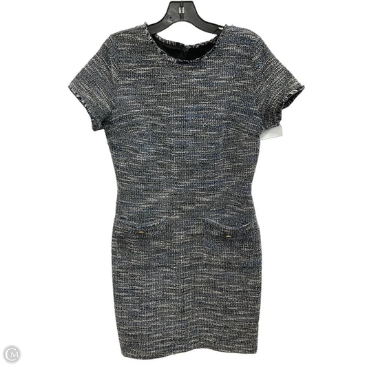 Dress Casual Midi By Loft In Blue, Size: 8