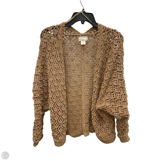 Cardigan By Nicole Miller In Brown, Size: S