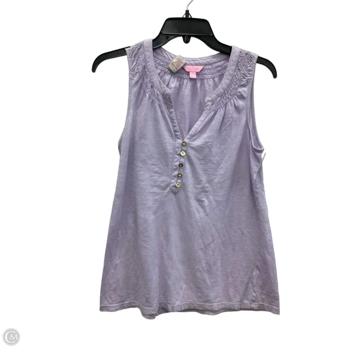 Top Sleeveless By Lilly Pulitzer In Purple, Size: S
