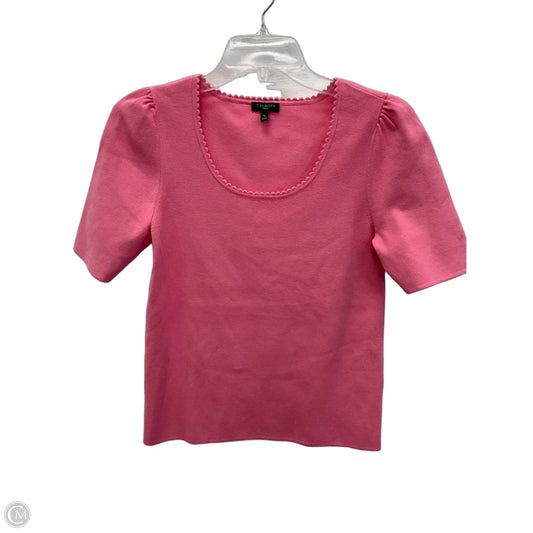 Top Short Sleeve By Talbots In Pink, Size: Sp