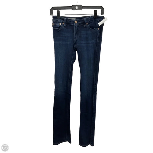 Jeans Skinny By Adriano Goldschmied In Blue Denim, Size: 2
