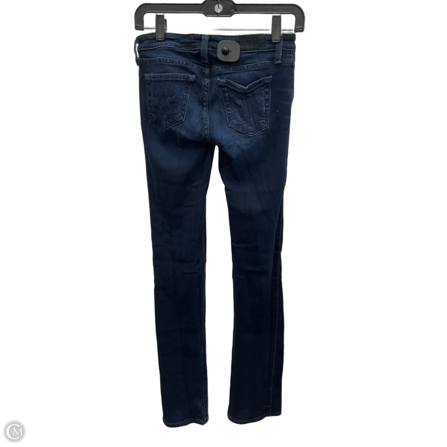 Jeans Skinny By Adriano Goldschmied In Blue Denim, Size: 2
