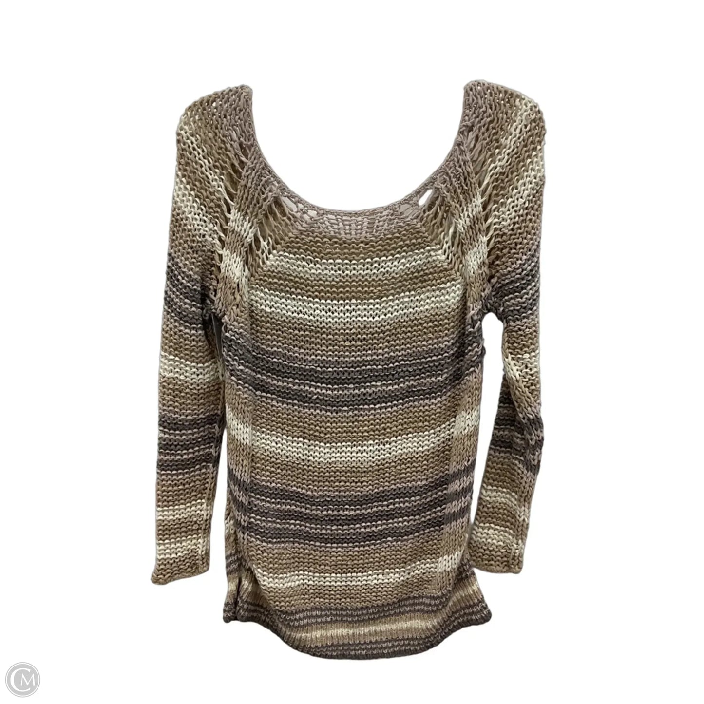 Top Long Sleeve By Free People In Brown, Size: M