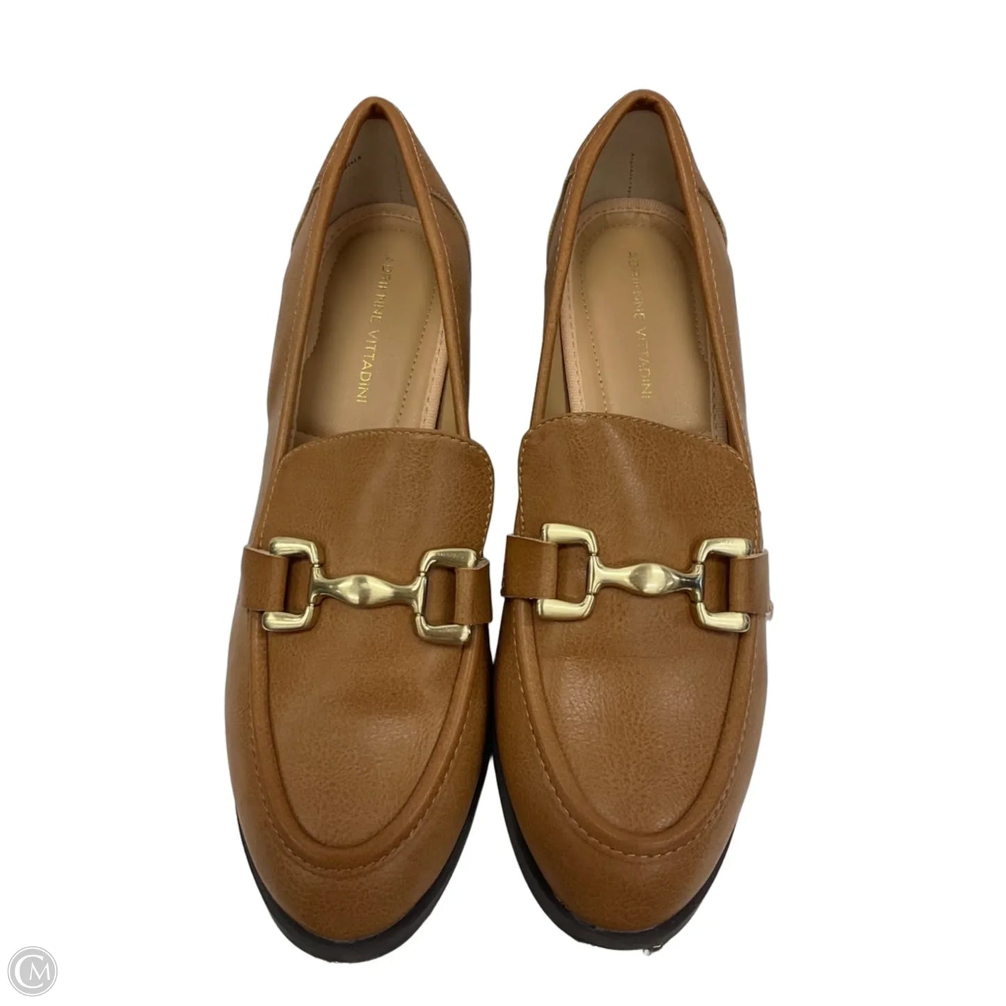 Shoes Heels Block By Adrienne Vittadini In Brown, Size: 9.5