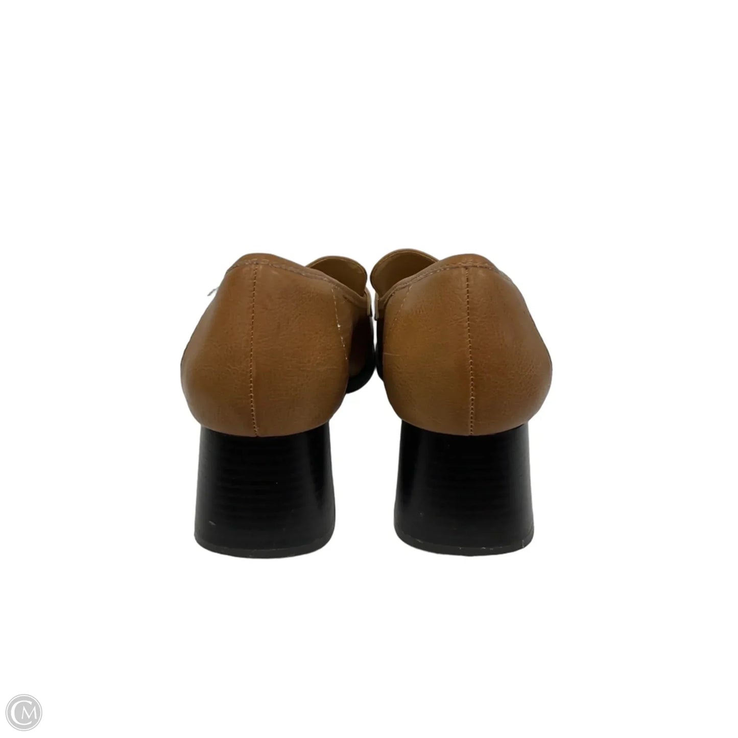 Shoes Heels Block By Adrienne Vittadini In Brown, Size: 9.5