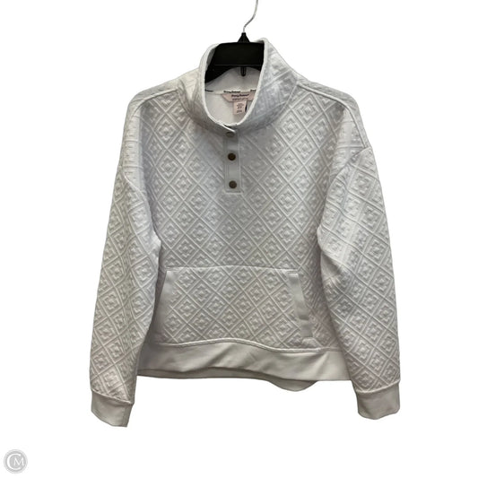 Athletic Sweatshirt Collar By Tommy Bahama In White, Size: Xl
