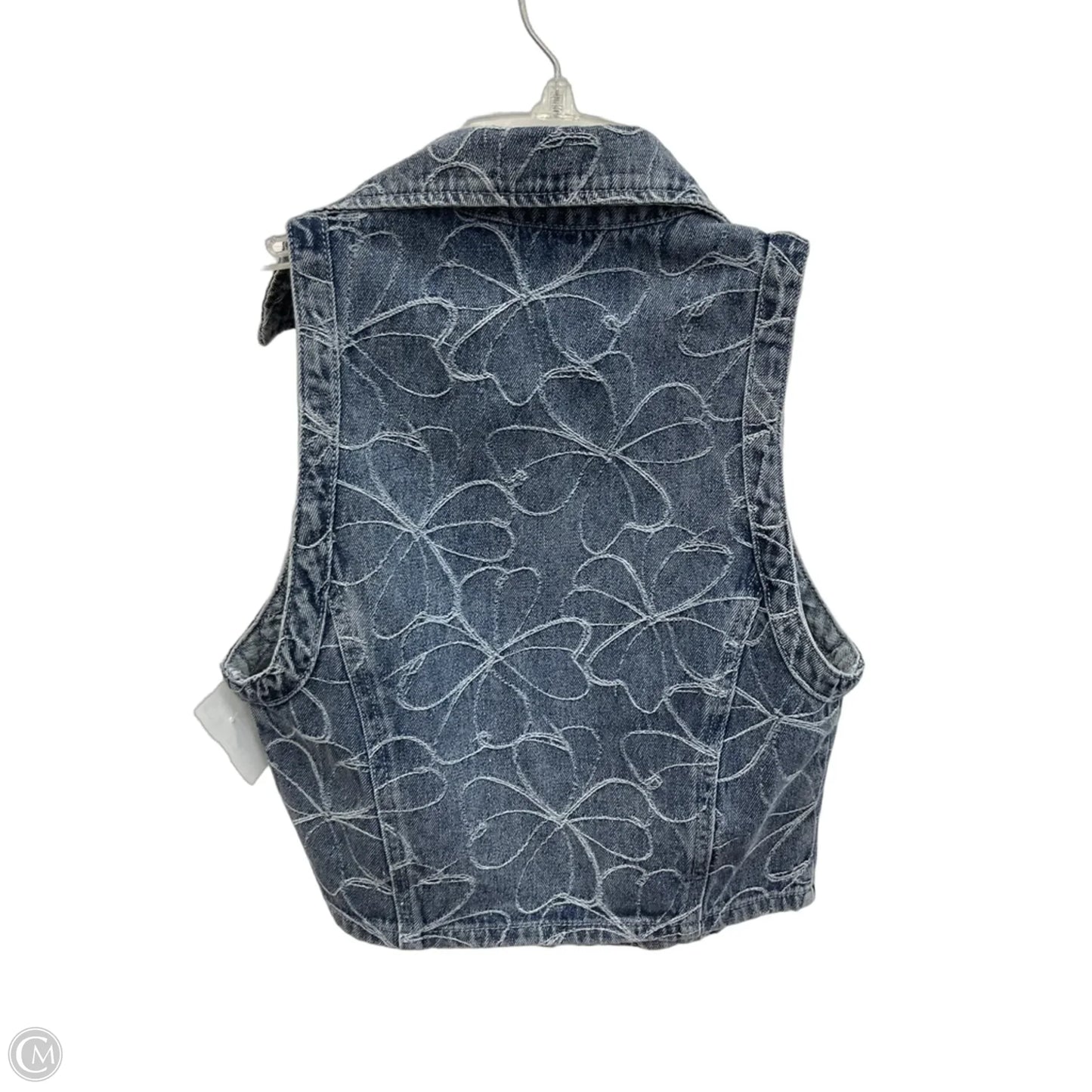 Top Sleeveless By Ramy Brook In Blue Denim, Size: S