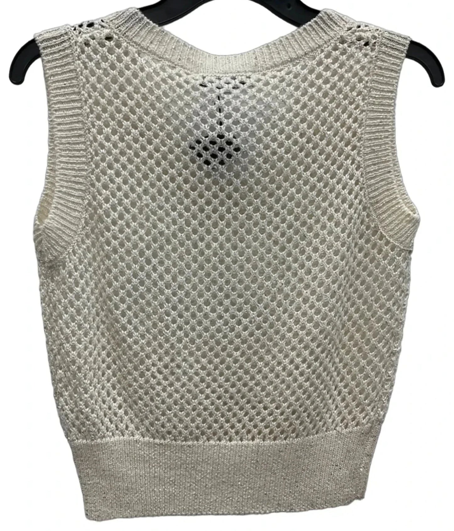 Top Sleeveless By Cmb In Beige, Size: Xs
