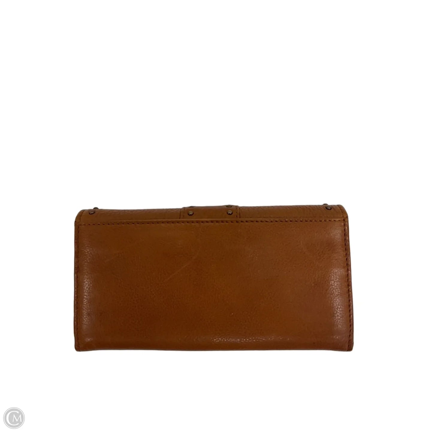 Wallet Leather By Cmc, Size: Medium