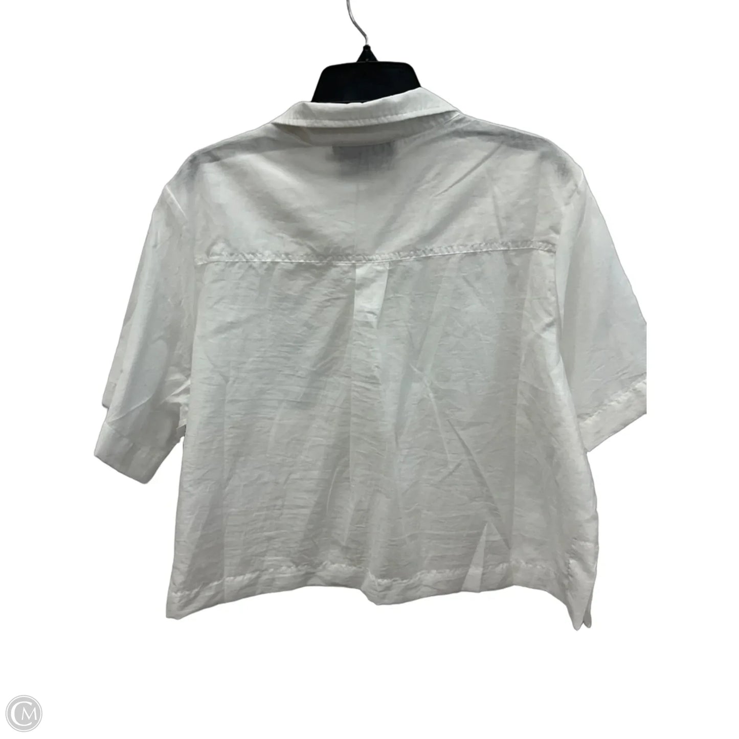Top Short Sleeve By Clothes Mentor In White, Size: Xl