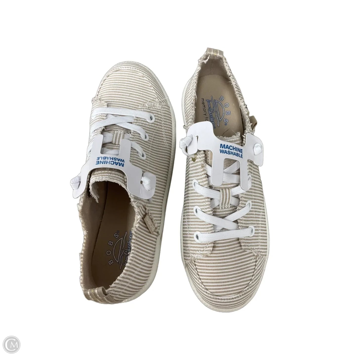 Shoes Sneakers By Bobs In Beige, Size: 7