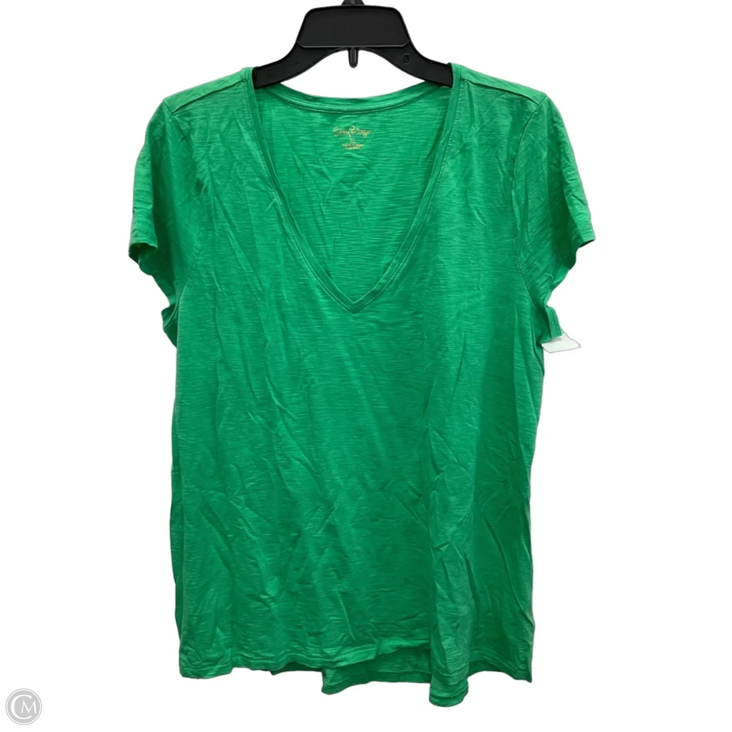 Top Short Sleeve By Lilly Pulitzer In Green, Size: Xl