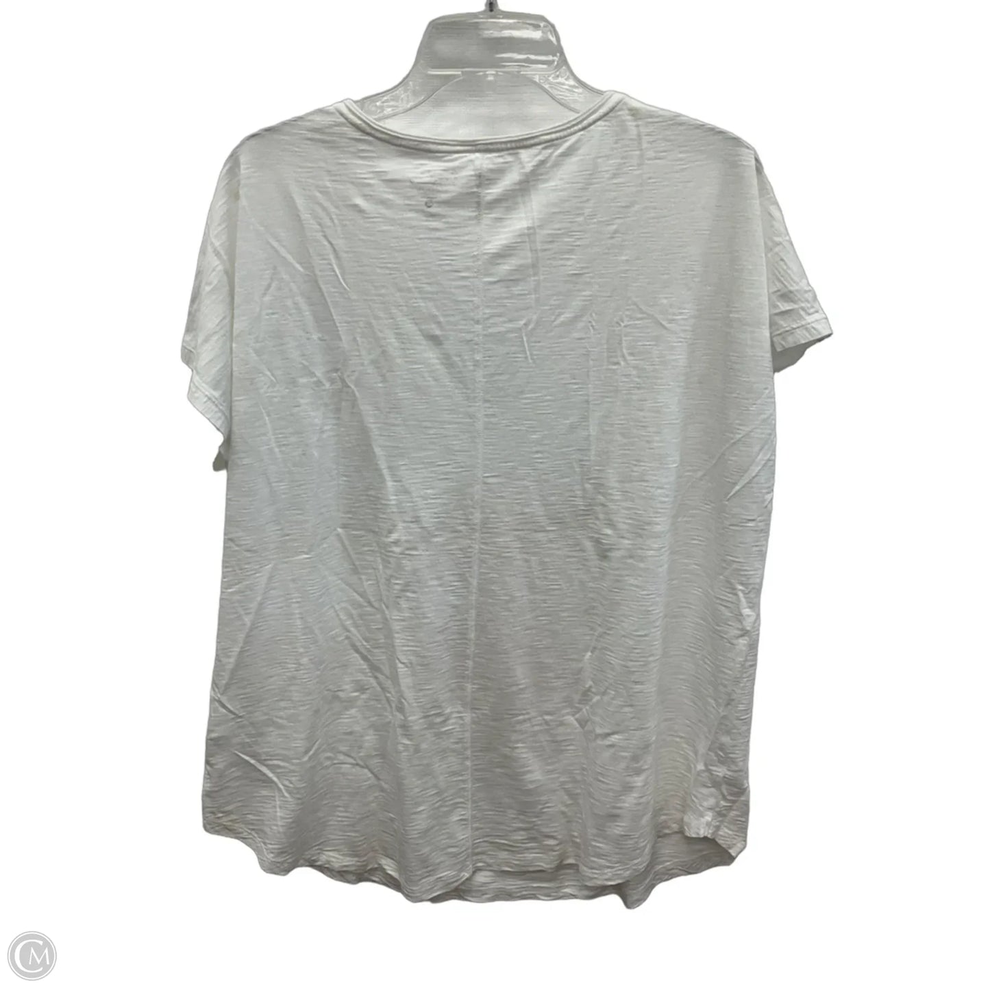 Top Short Sleeve By Lilly Pulitzer In White, Size: Xl