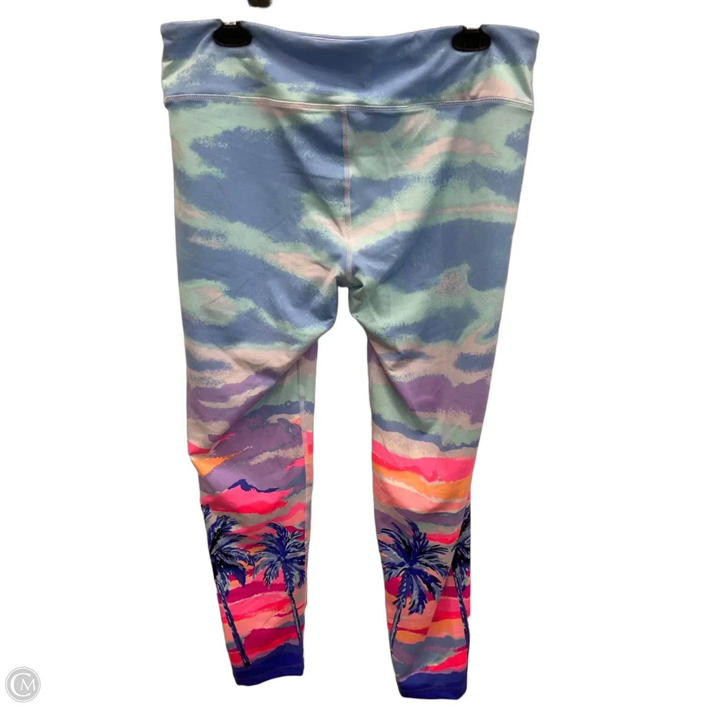 Athletic Leggings By Lilly Pulitzer In Blue, Size: Xl
