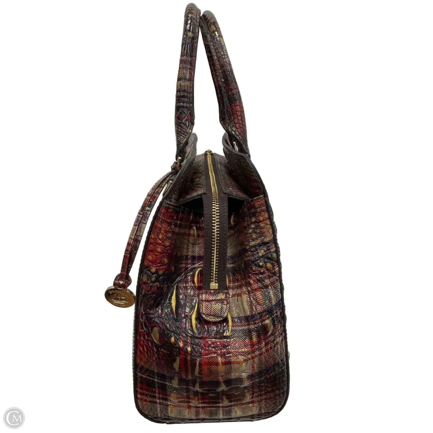 Handbag Designer By Brahmin, Size: Medium
