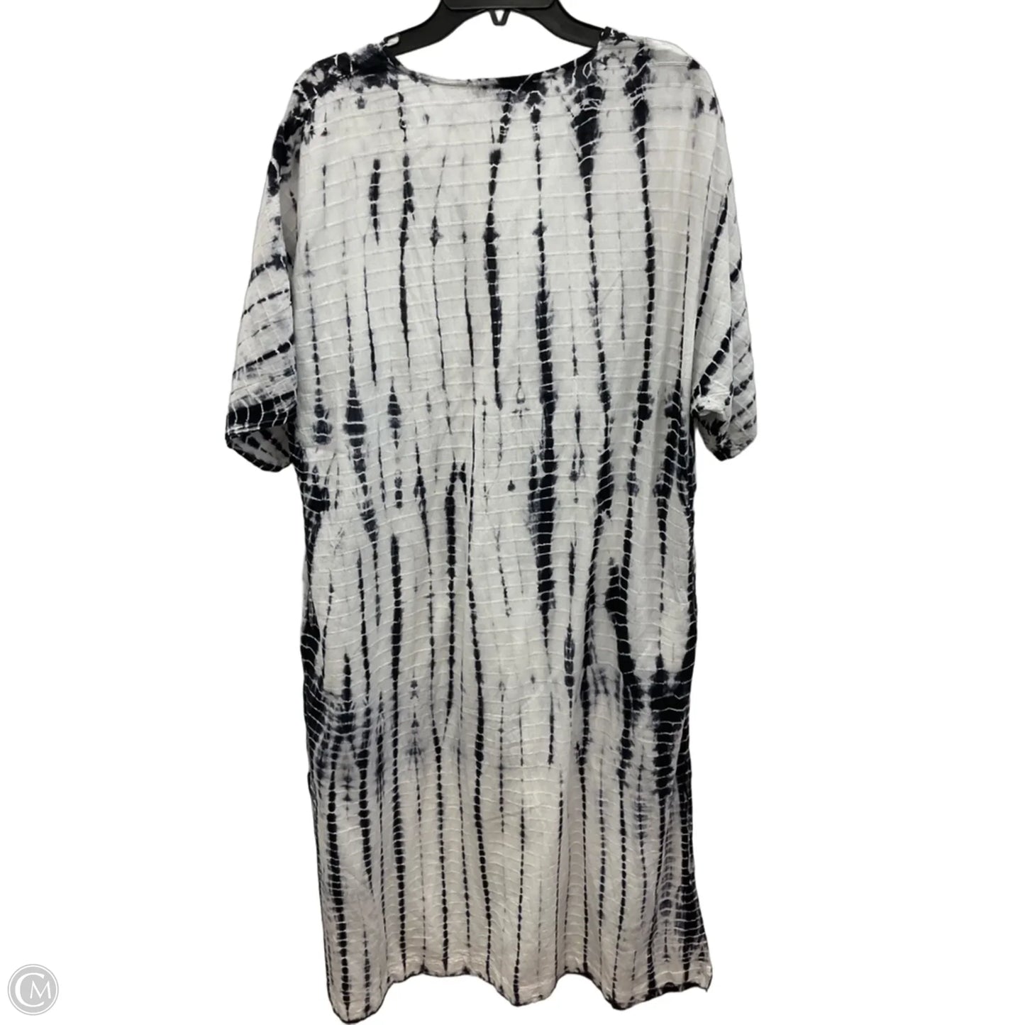 Dress Casual Maxi By Kate Landry In Blue & Cream, Size: S
