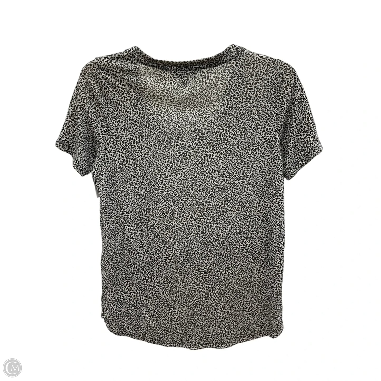 Top Short Sleeve By Athleta In Animal Print, Size: S