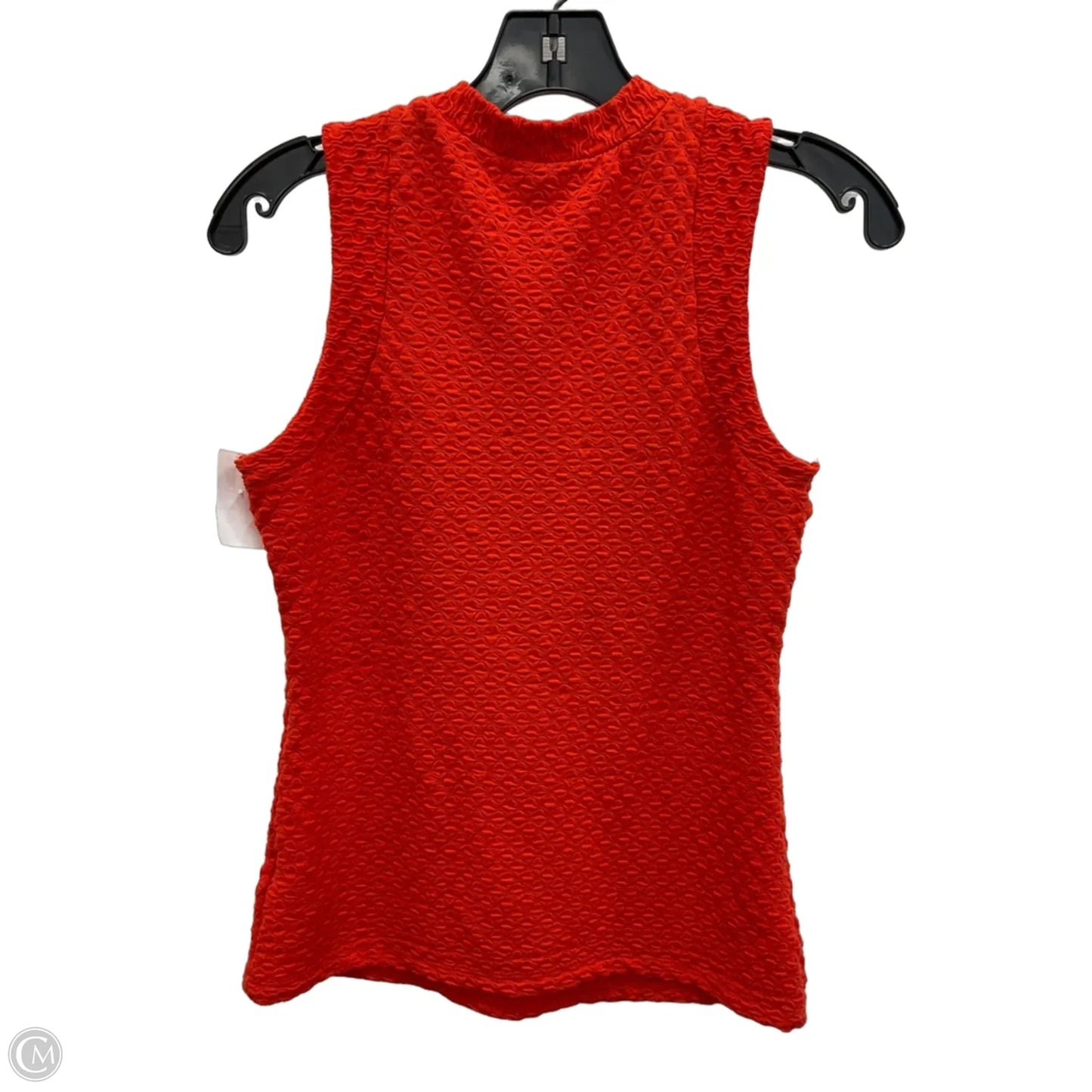 Top Sleeveless By Maeve In Orange, Size: S