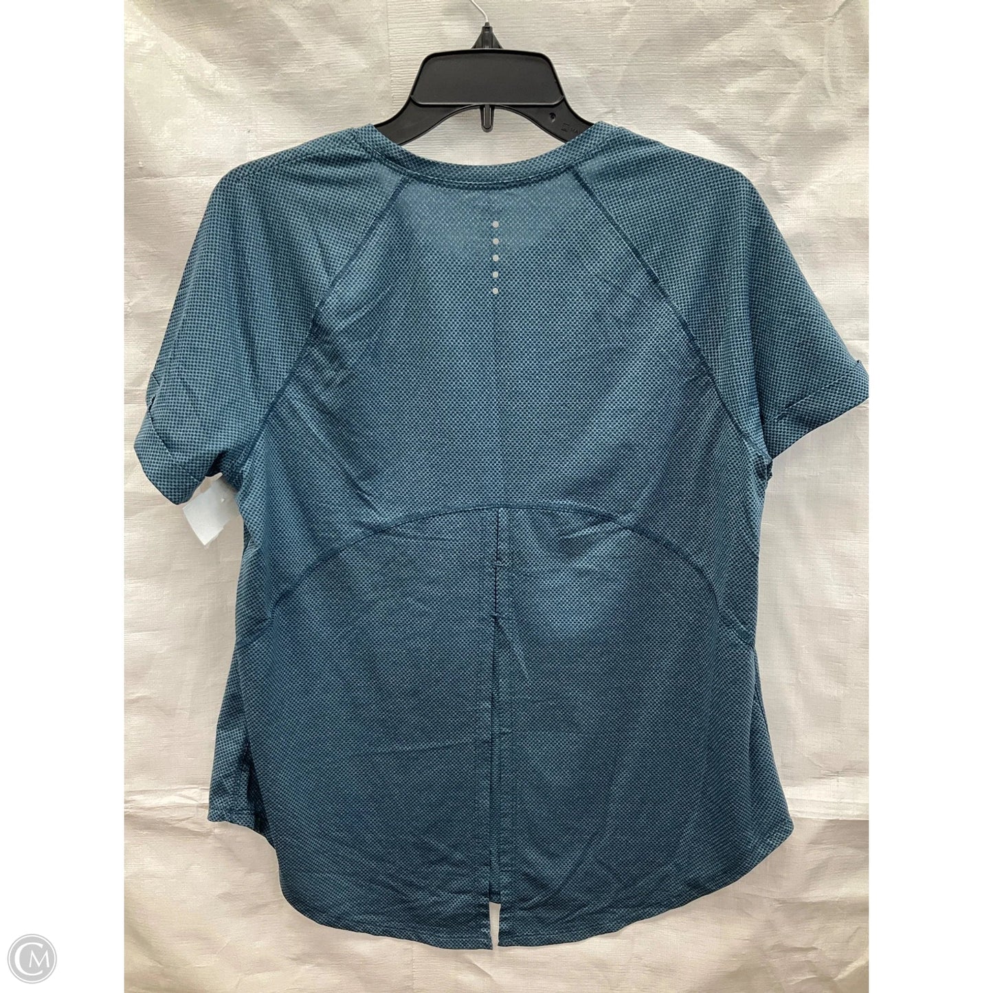 Athletic Top Short Sleeve By Athletic Works In Blue, Size: L