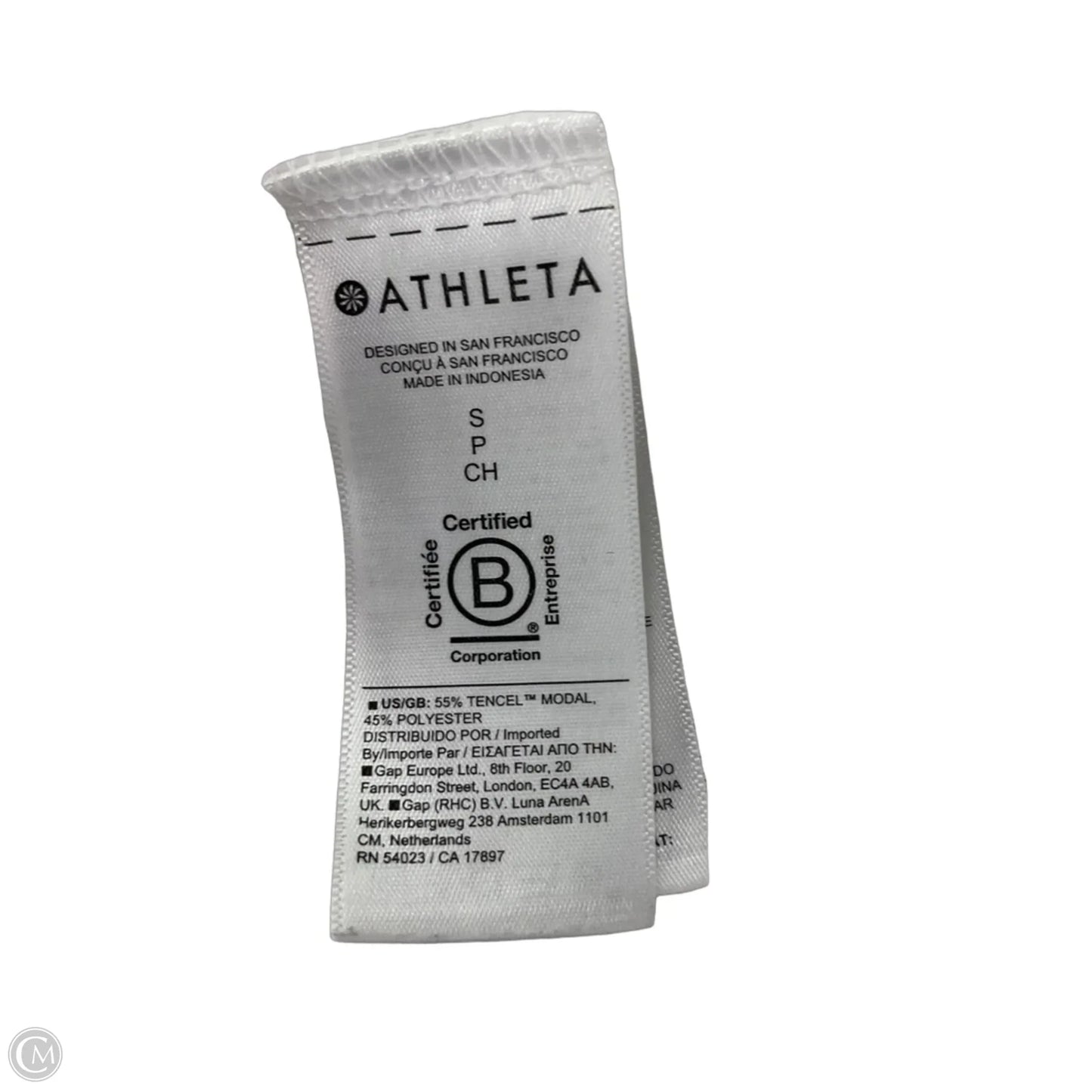 Athletic Tank Top By Athleta In White, Size: S
