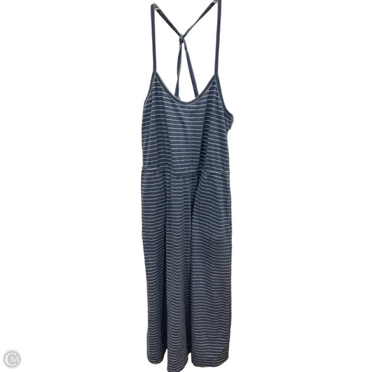 Dress Casual Midi By J. Crew In Blue, Size: M