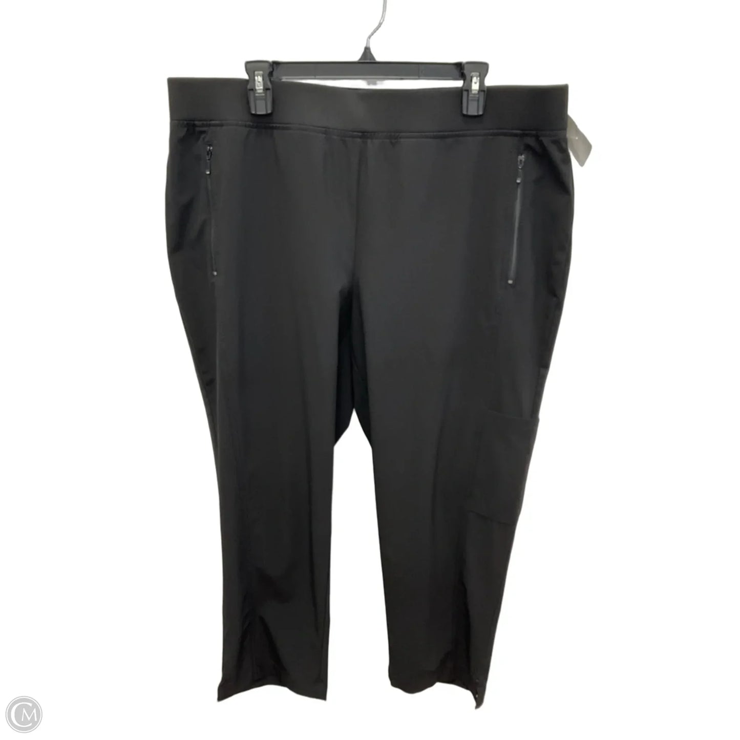 Athletic Pants By Zenergy By Chicos In Black, Size: Xl