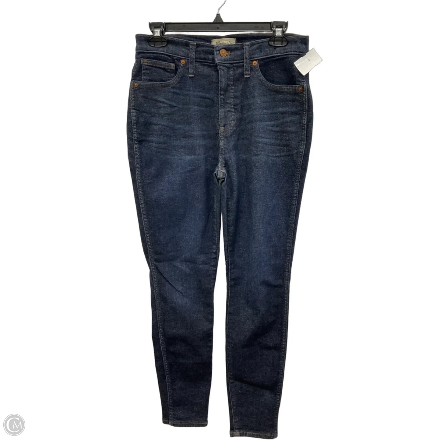 Jeans Skinny By Madewell In Blue Denim, Size: 6