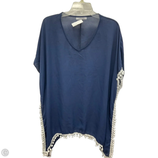 Swimwear Cover-up By Cme In Navy, Size: Osfm