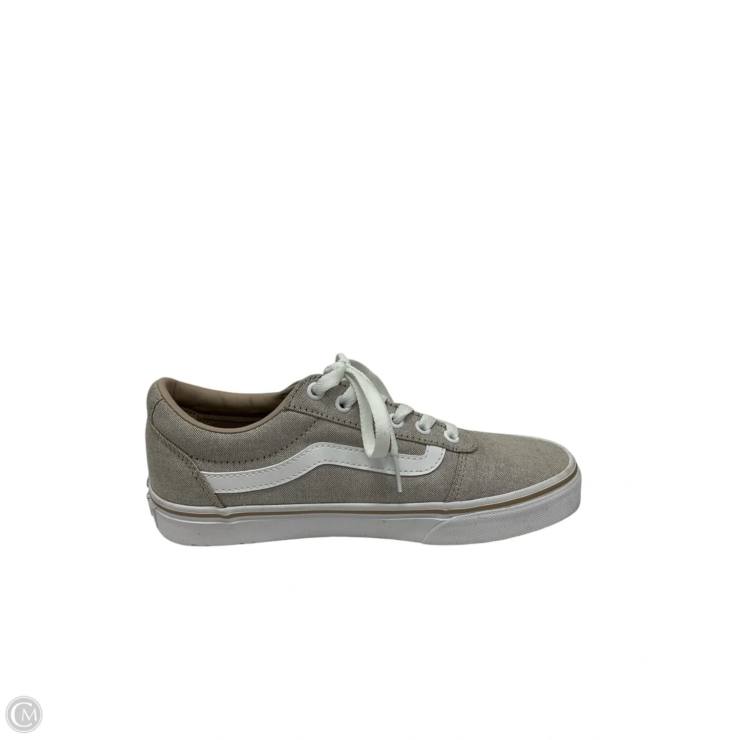 Shoes Sneakers By Vans In Beige, Size: 7.5