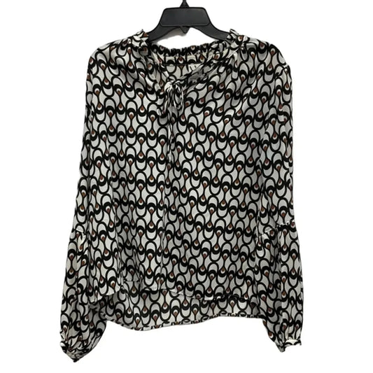 Top Long Sleeve By Worthington In Multi-colored, Size: L