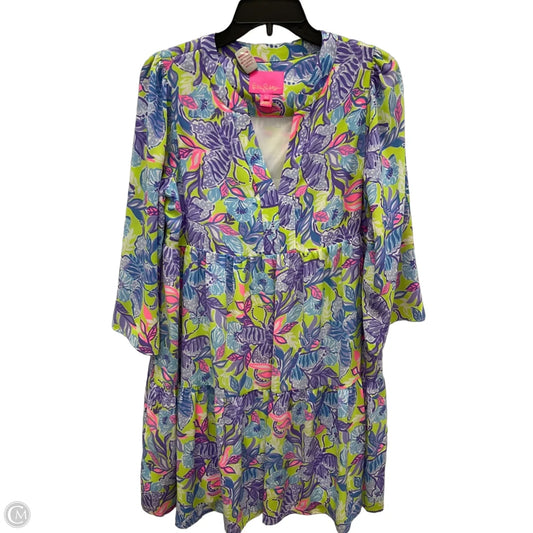 Dress Designer By Lilly Pulitzer In Multi-colored, Size: M