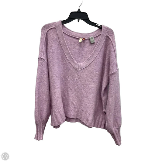 Sweater By Pilcro In Purple, Size: M