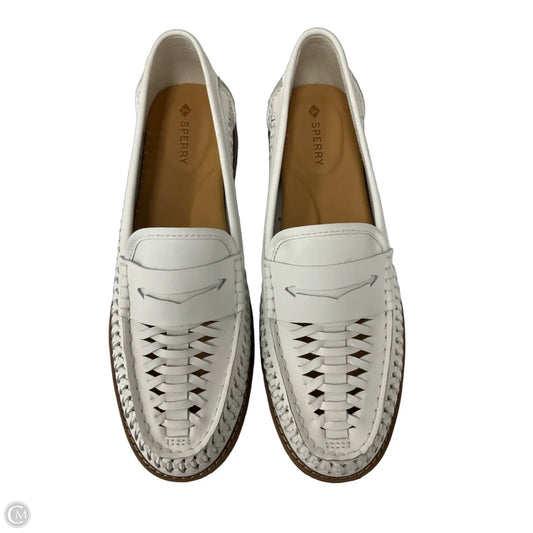 Shoes Flats By Sperry In White, Size: 8.5