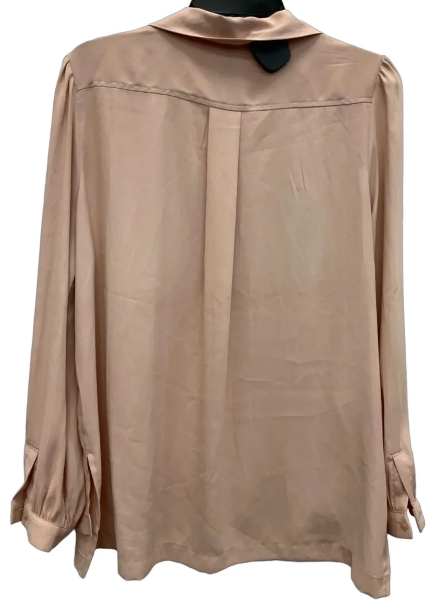 Top Long Sleeve By White House Black Market In Pink, Size: M