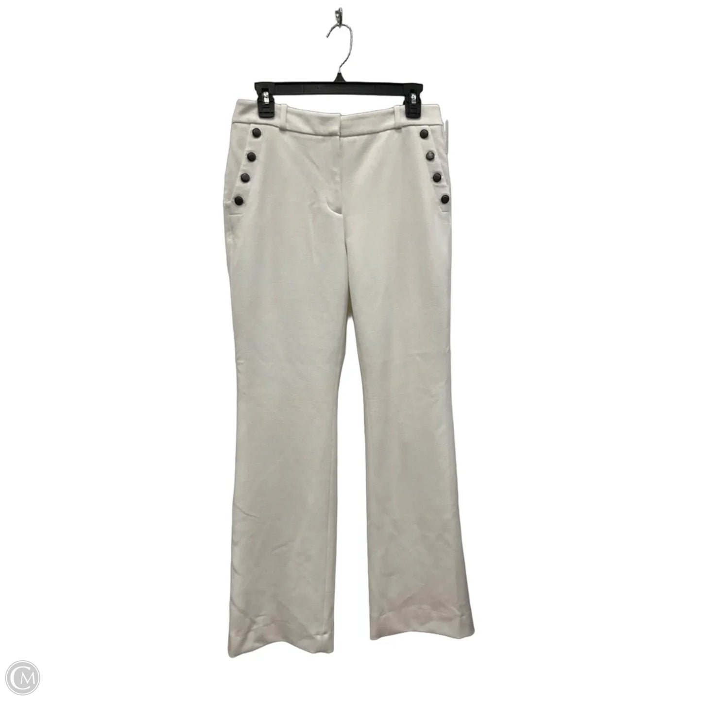 Pants Wide Leg By White House Black Market In White, Size: 4